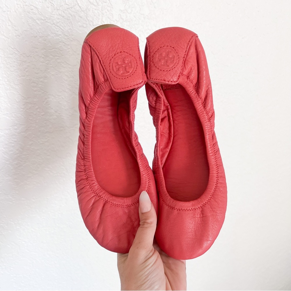 Tory Burch Pink Ballet Flats size 7.5